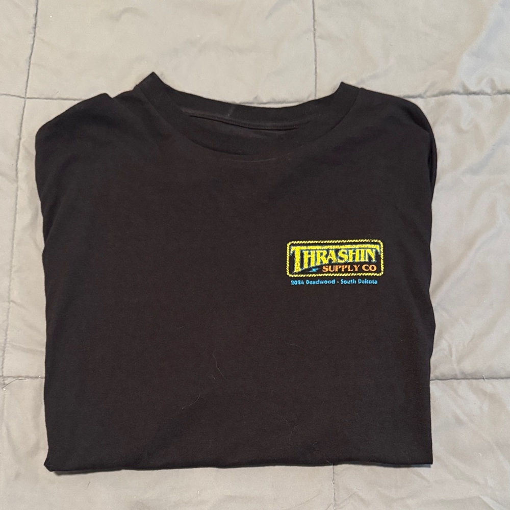 Thrasher Black Short Sleeve Men's Tee
